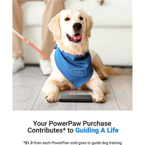 Portable Charger, Slimmest 10000mAh 5V/3A Power Bank, USB C in&out High-Speed - Picture 3 of 6